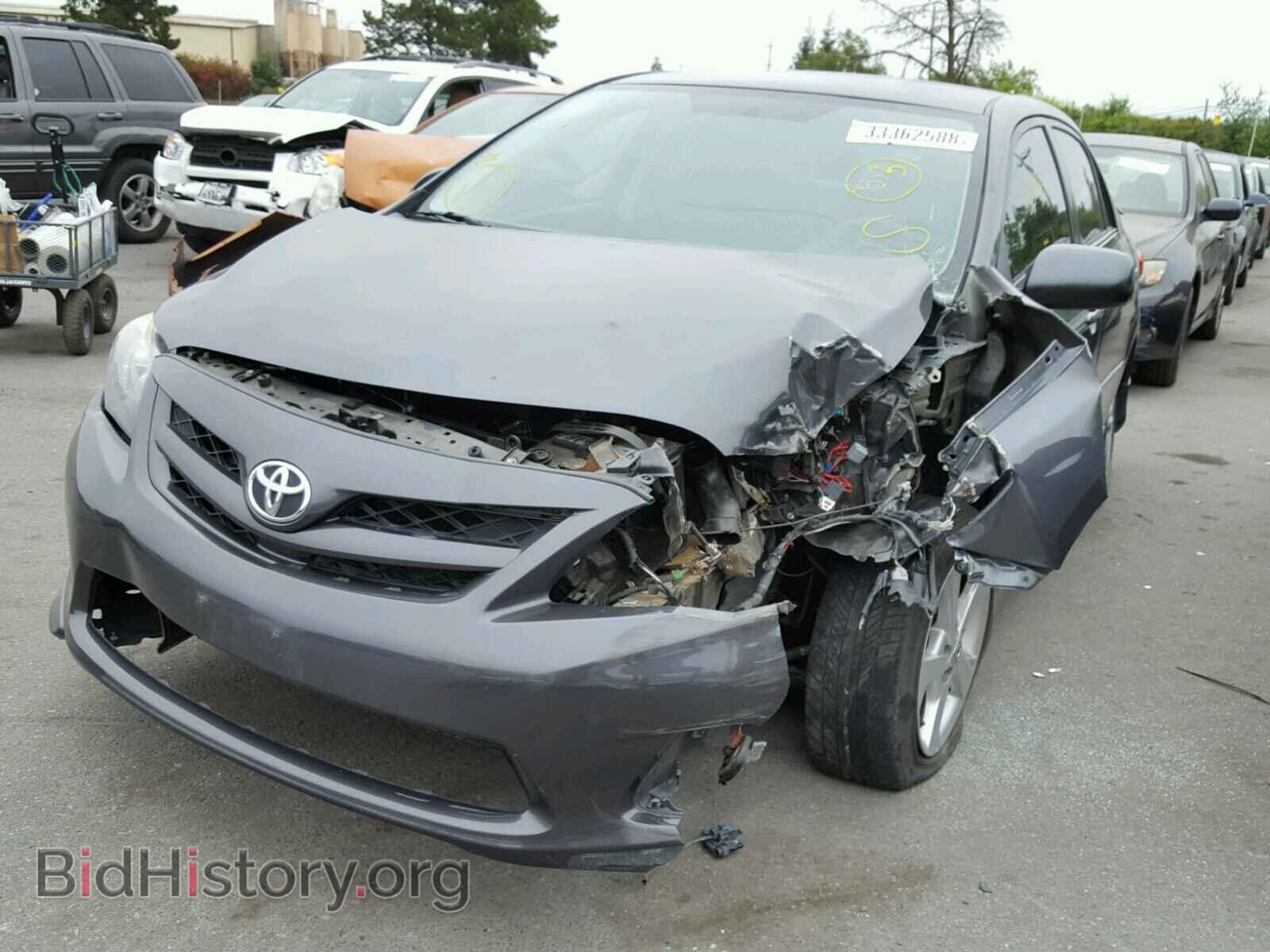 2011 TOYOTA COROLLA BA - VIN: 2T1BU4EE9BC750692 - Фото 2