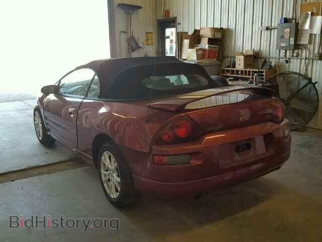 2001 MITSUBISHI ECLIPSE - VIN: 4A3AE45G91E076871 - Photo 3