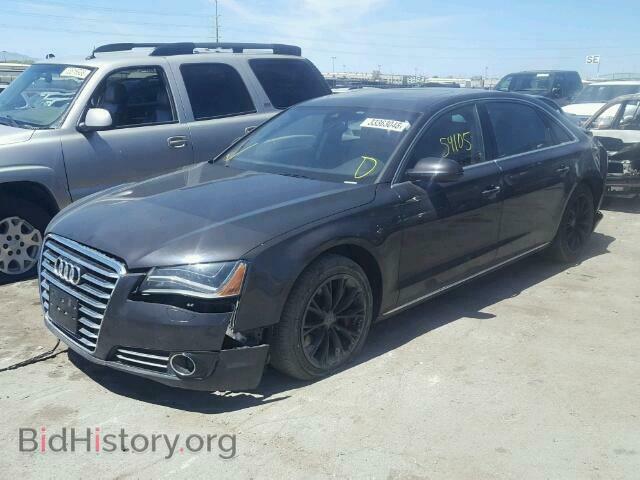 2011 AUDI A8 - VIN: WAURVAFDXBN018954 - Фото 2