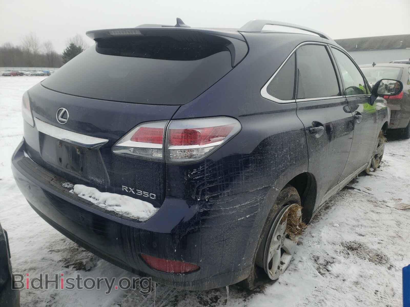 2013 LEXUS RX350 - VIN: 2T2BK1BA9DC167995 - Фото 4