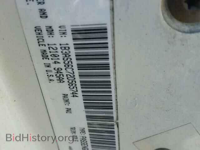 2002 DODGE NEON - VIN: 1B3AS56C72D565744 - Фото 10
