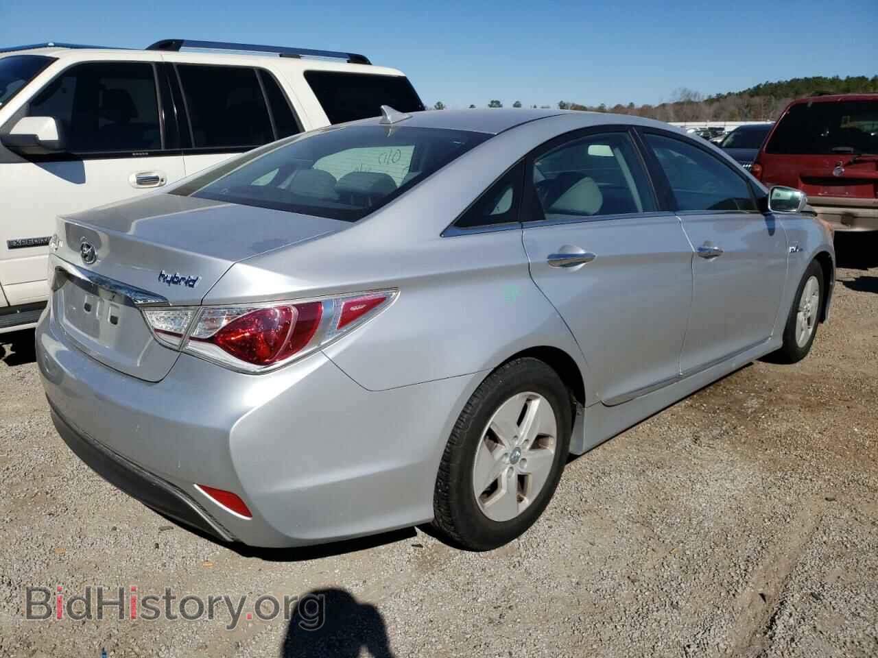 2011 HYUNDAI SONATA - VIN: KMHEC4A48BA002464 - Photo 4