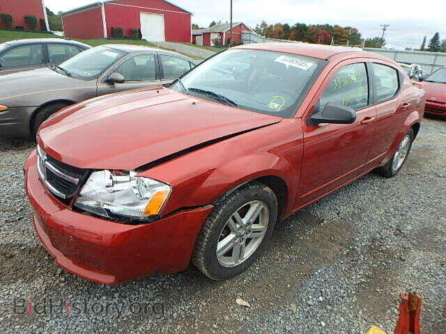 2008 DODGE AVENGER - VIN: 1B3LC56K38N599907 - Фото 2