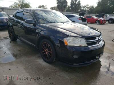 2014 Dodge AVENGER Avenger SE, черный — VIN 1C3CDZAG3EN219096, Copart