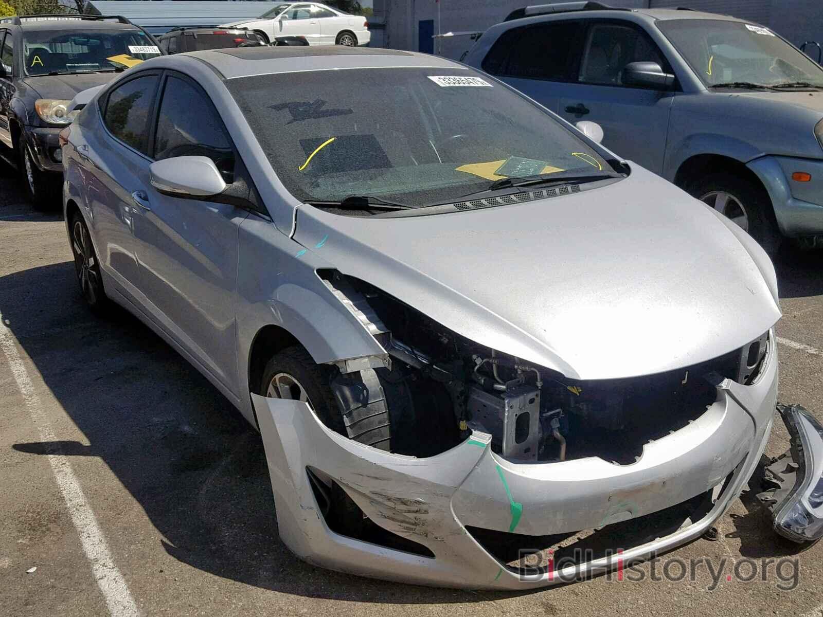 Photo 5NPDH4AE9EH517688 - HYUNDAI ELANTRA 2014