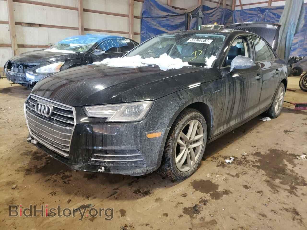 2017 AUDI A4 - VIN: WAUANAF45HN037644 - Фото 2