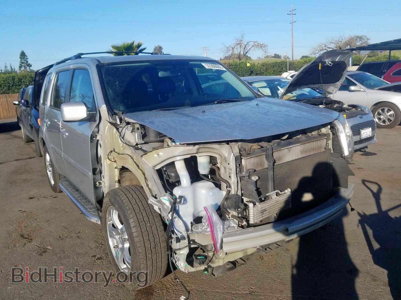 Фотография 5FNYF4H75DB001520 - HONDA PILOT 2013