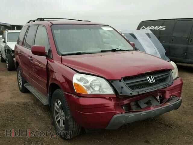 Photo 5FNYF18645B018607 - HONDA PILOT 2005