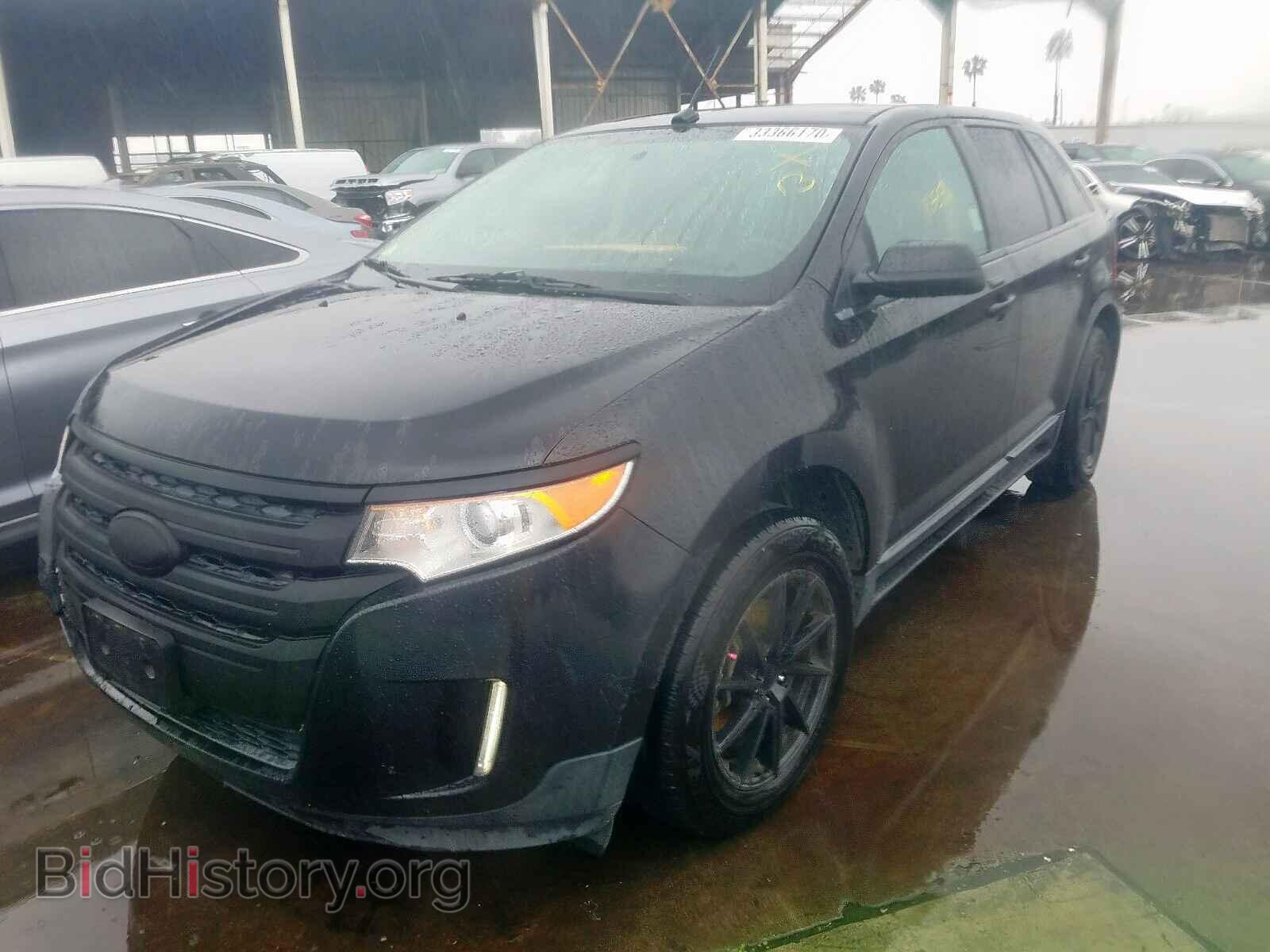 2013 FORD EDGE - VIN: 2FMDK3J99DBA48459 - Фото 2