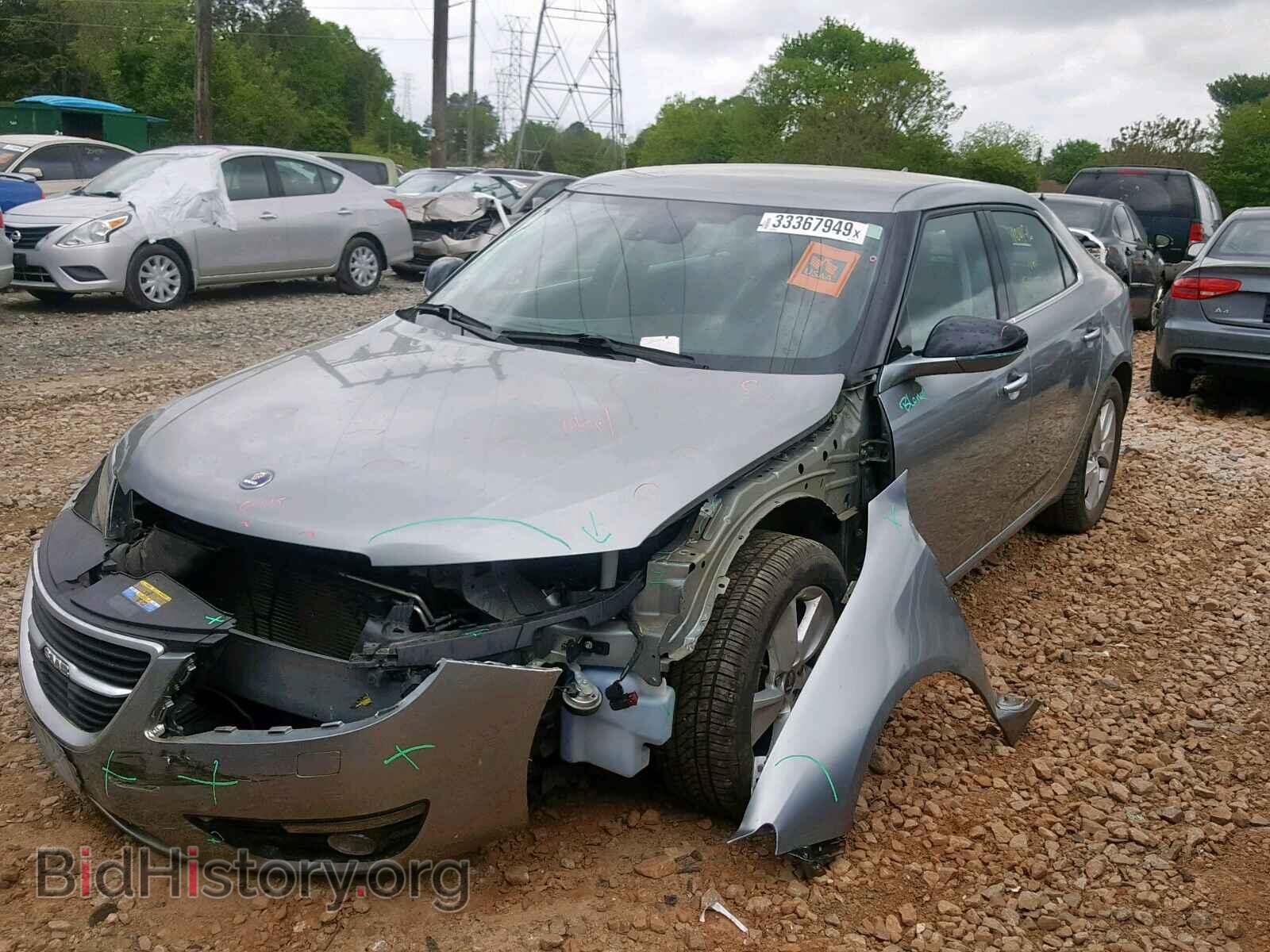 2011 SAAB 9 5 - VIN: YS3GN4AR4B4004786 - Фото 2
