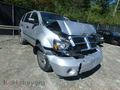 2008 Dodge DURANGO Durango SL, silver — VIN 1D8HB48N68F144893, Copart