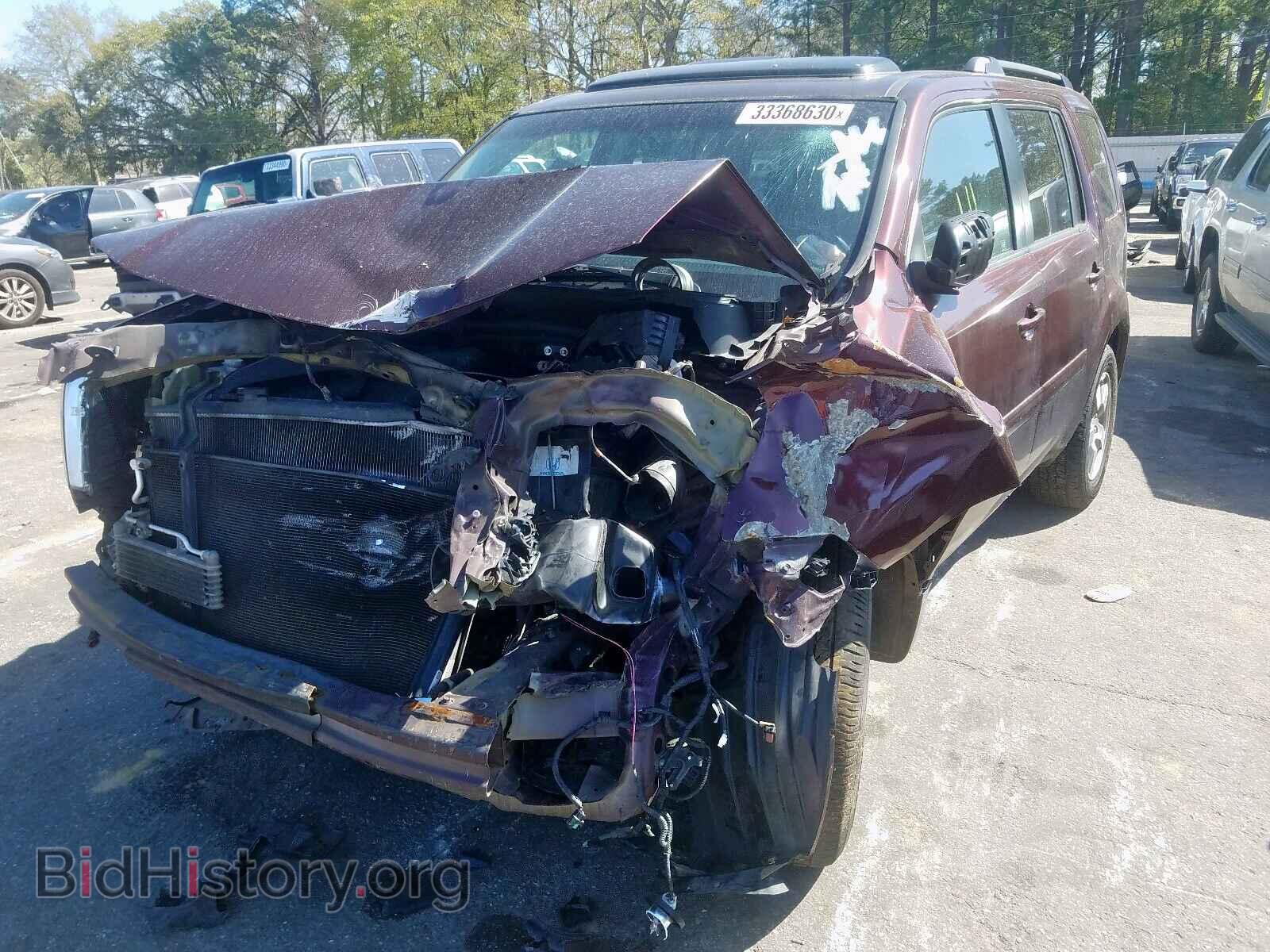 2009 HONDA PILOT - VIN: 5FNYF38599B014903 - Фото 2