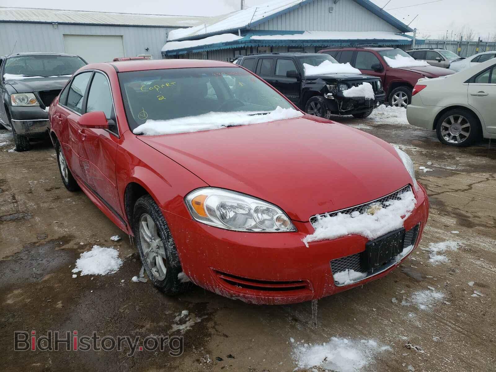 Фотография 2G1WF5E35C1180232 - CHEVROLET IMPALA 2012
