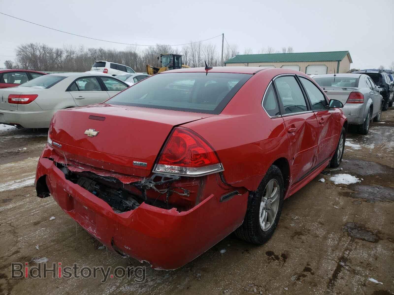 2012 CHEVROLET IMPALA - VIN: 2G1WF5E35C1180232 - Фото 4