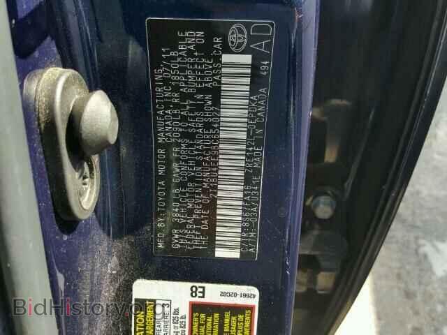 2011 TOYOTA COROLLA - VIN: 2T1BU4EE9BC654027 - Photo 10