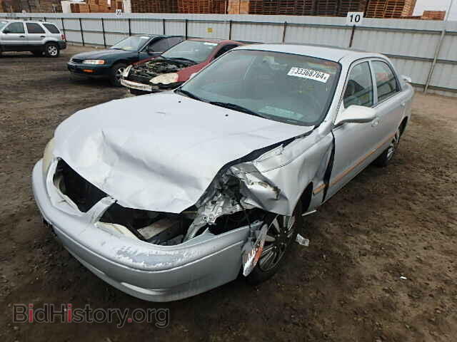 2000 MAZDA 626 - VIN: 1YVGF22C8Y5166095 - Фото 2