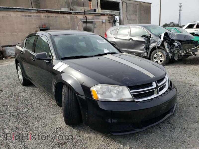 2013 Dodge AVENGER Avenger SE (VIN 1C3CDZABXDN711563) — photo 1 of 10, Copart, damage: front end