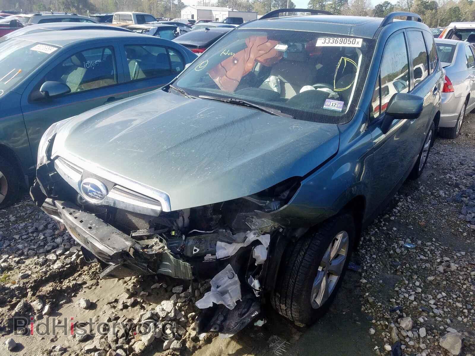 2014 SUBARU FORESTER - VIN: JF2SJAEC1EH496063 - Фото 2