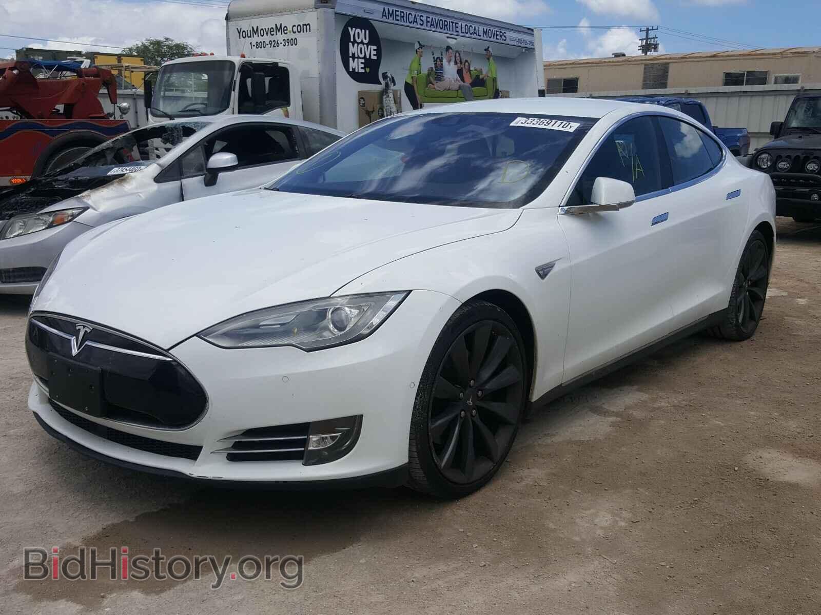 2015 TESLA MODEL S - VIN: 5YJSA1E19FF114120 - Фото 2