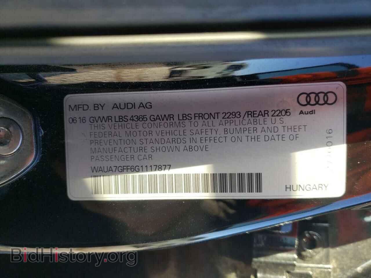 2016 AUDI A3 - VIN: WAUA7GFF6G1117877 - Фото 10