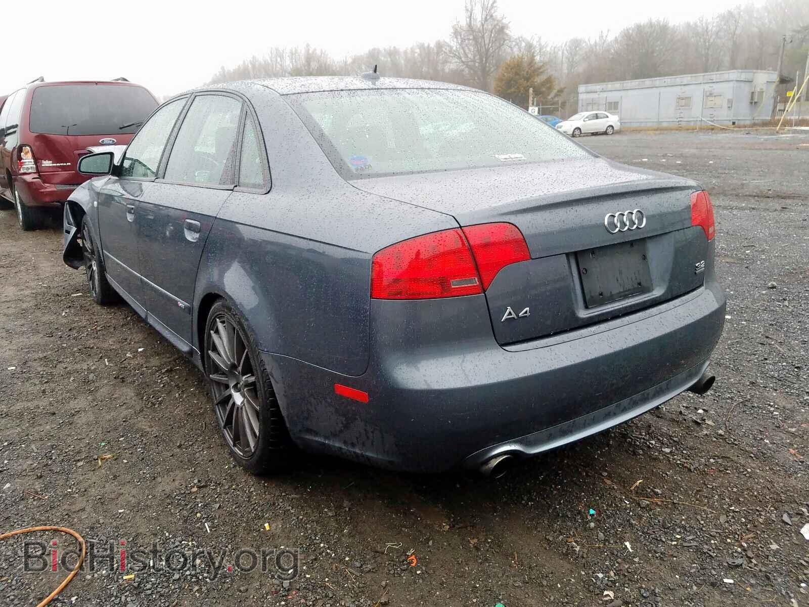 2008 AUDI A4 - VIN: WAUEH78E88A159830 - Фото 3