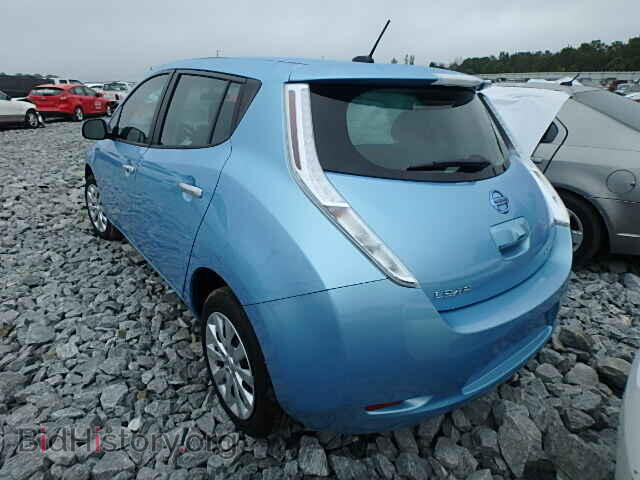 2015 NISSAN LEAF - VIN: 1N4AZ0CP7FC324515 - Фото 3