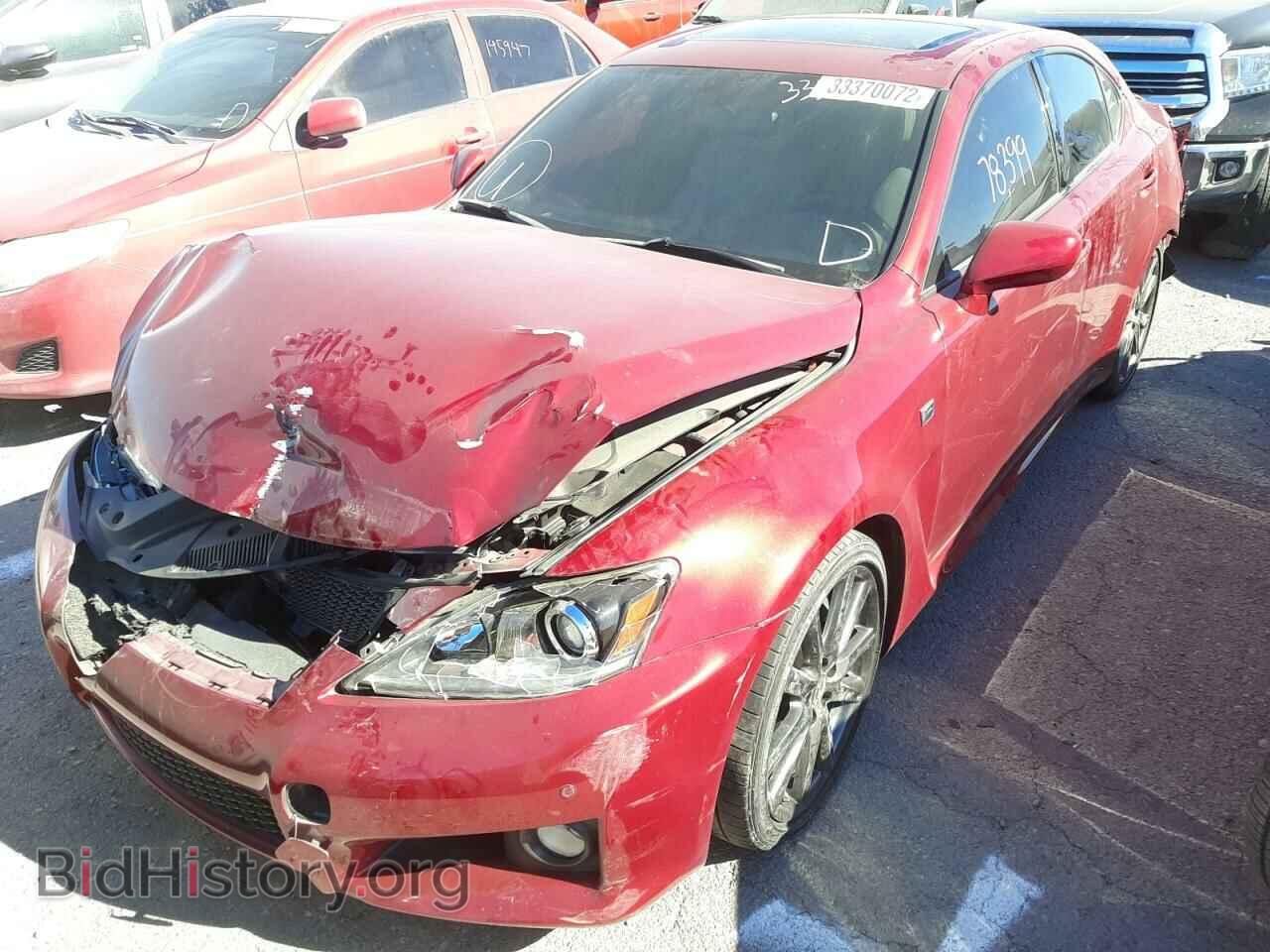 2011 LEXUS IS - VIN: JTHBP5C28B5008219 - Photo 2