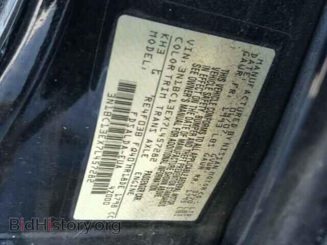 2007 NISSAN VERSA - VIN: 3N1BC13EX7L457282 - Фото 10