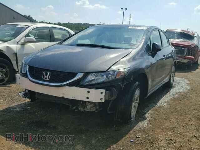 2013 HONDA CIVIC - VIN: 2HGFB2F57DH516880 - Фото 2