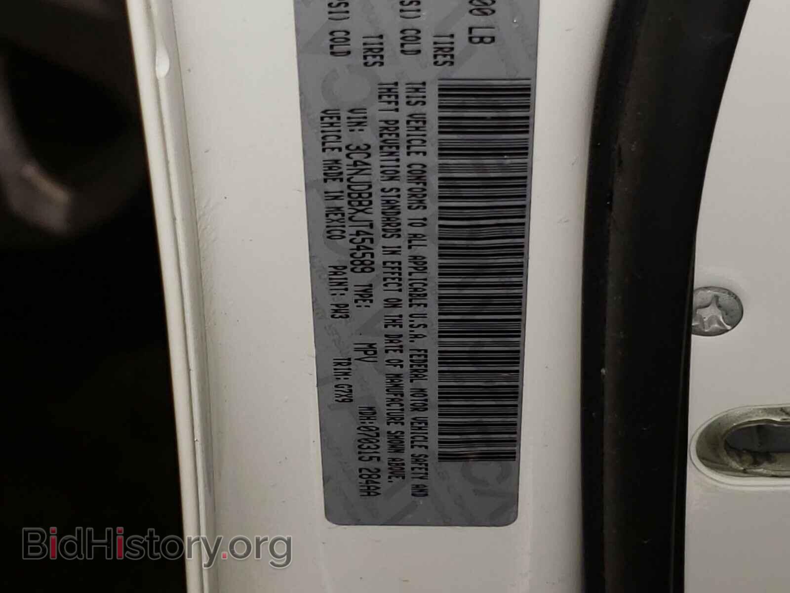 2018 JEEP COMPASS - VIN: 3C4NJDBBXJT454589 - Photo 10