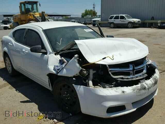 Фотография 1C3CDZAG4CN269292 - DODGE AVENGER 2012