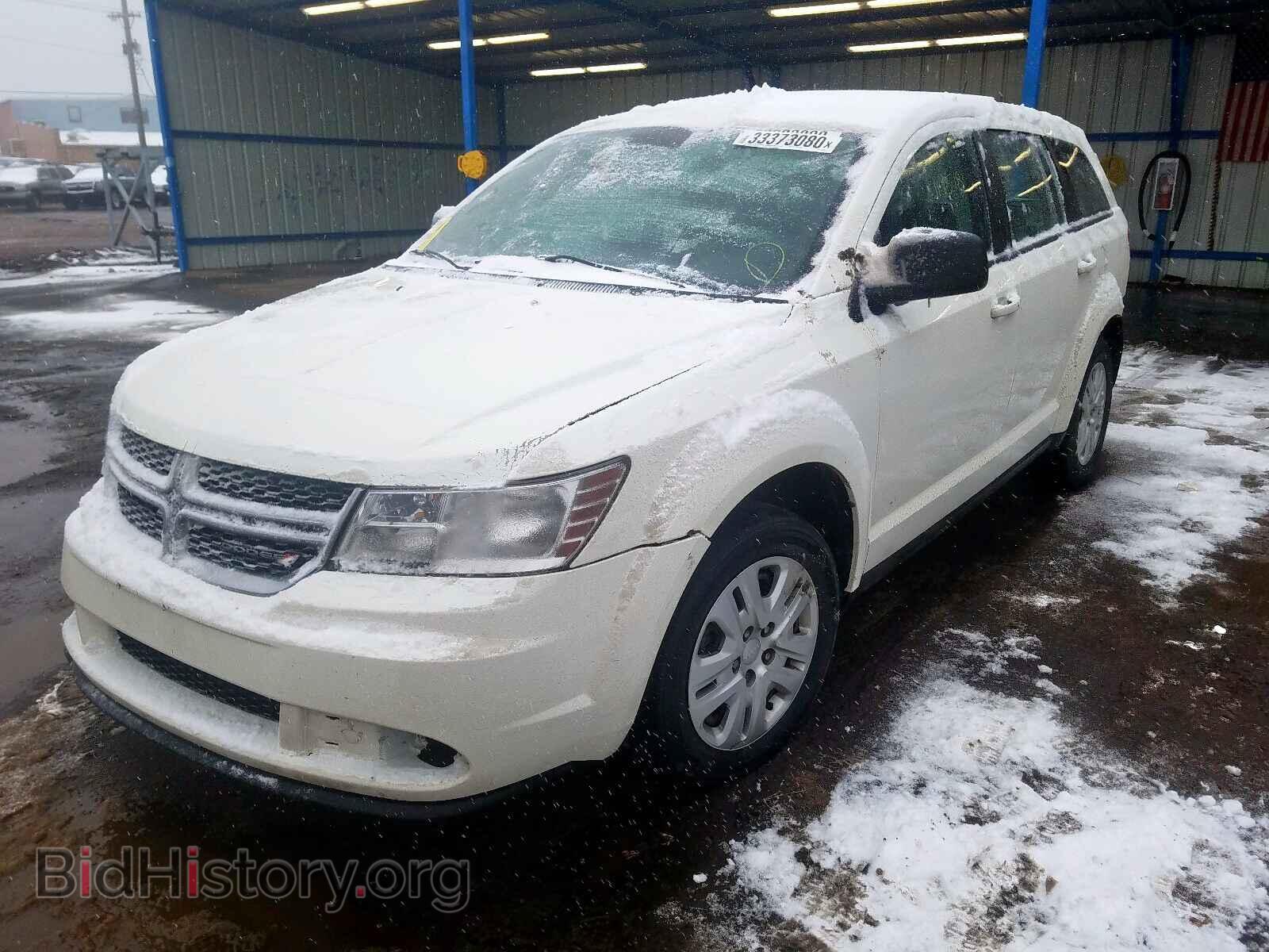 2014 DODGE JOURNEY - VIN: 3C4PDCAB4ET120771 - Фото 2