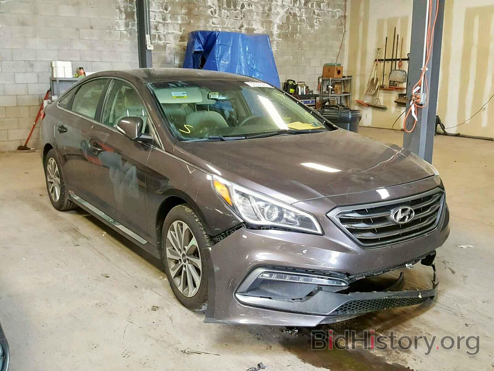 Photo 5NPE34AF0FH105463 - HYUNDAI SONATA 2015