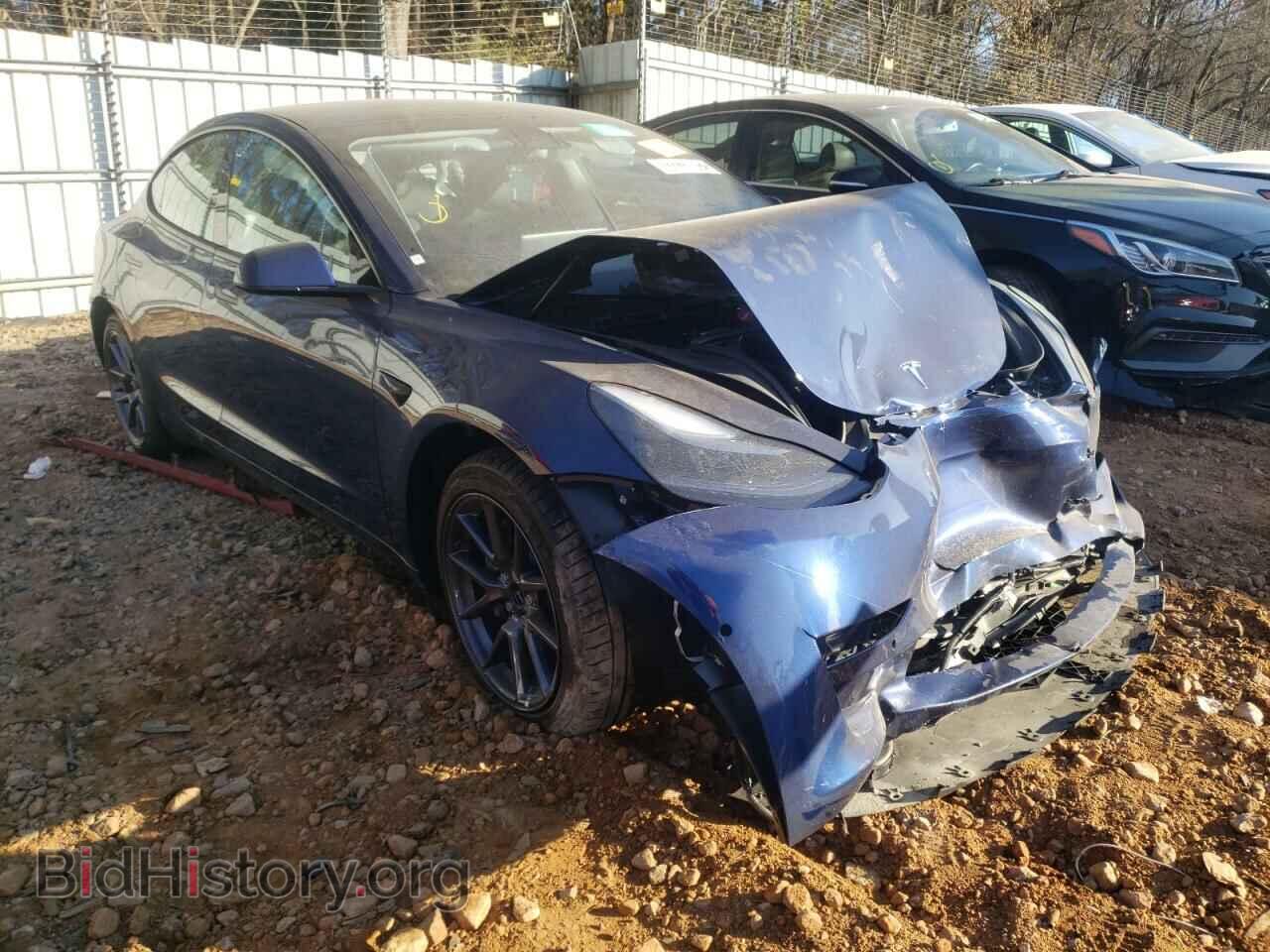 Photo 5YJ3E1EA0MF085743 - TESLA MODEL 3 2021