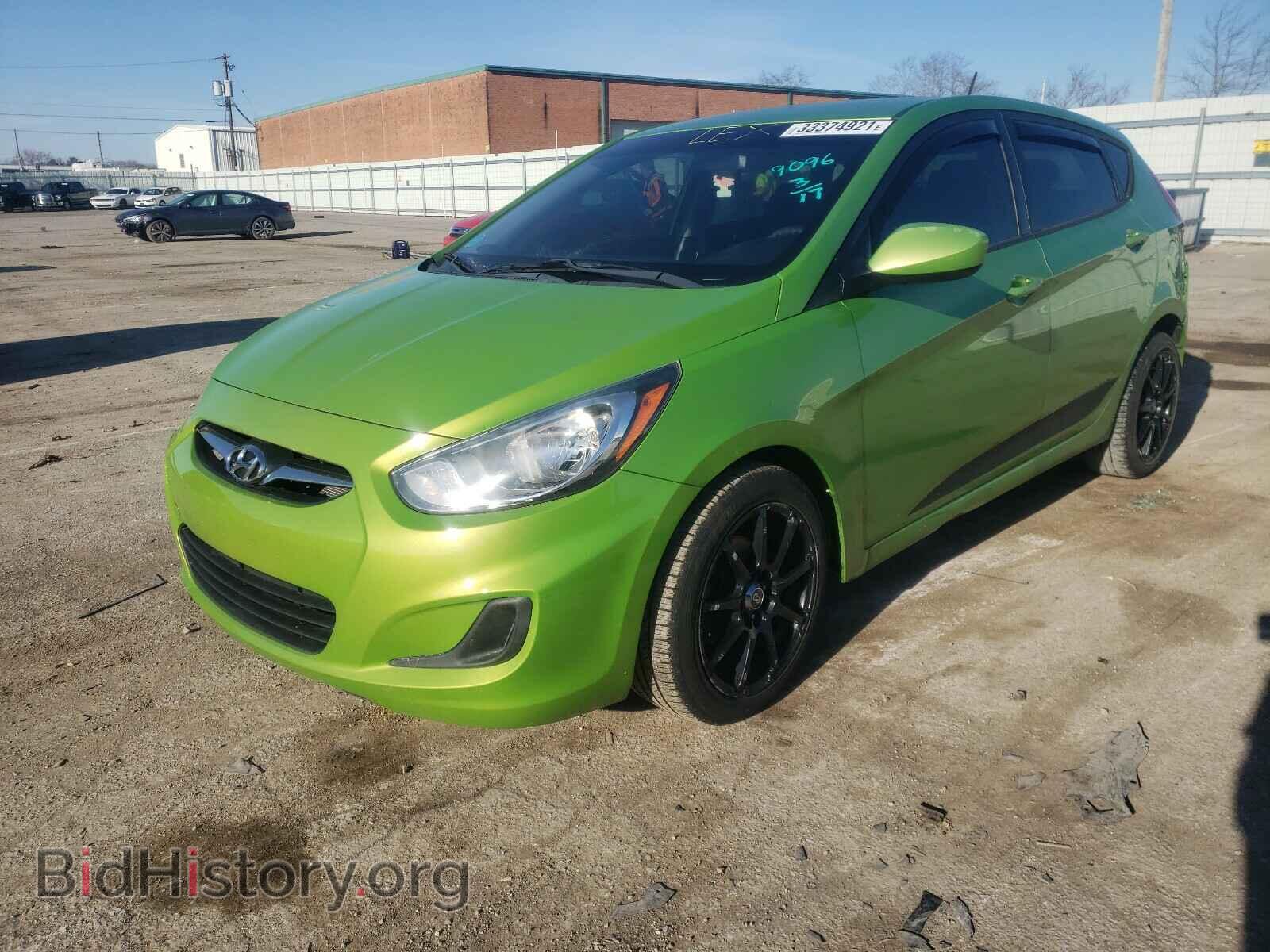 2014 HYUNDAI ACCENT - VIN: KMHCT5AEXEU159096 - Фото 2