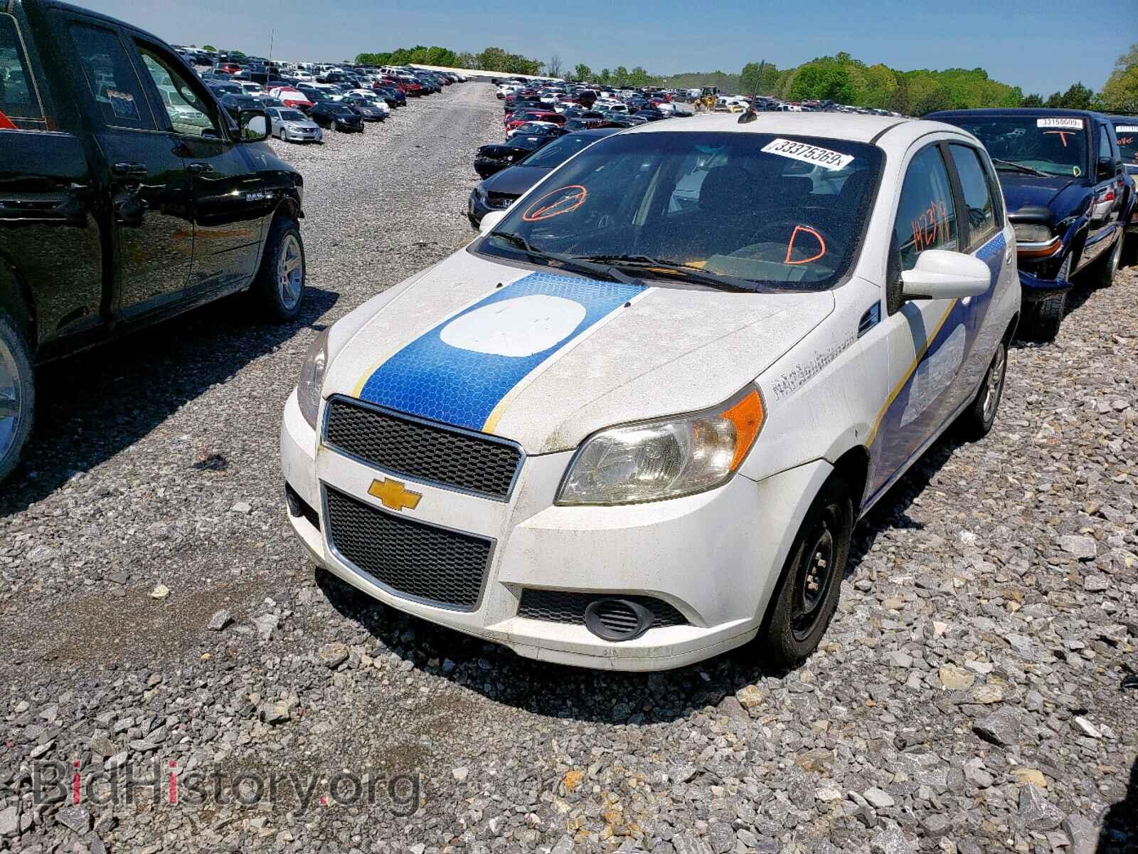 2011 CHEVROLET AVEO - VIN: KL1TD6DE3BB154744 - Фото 2