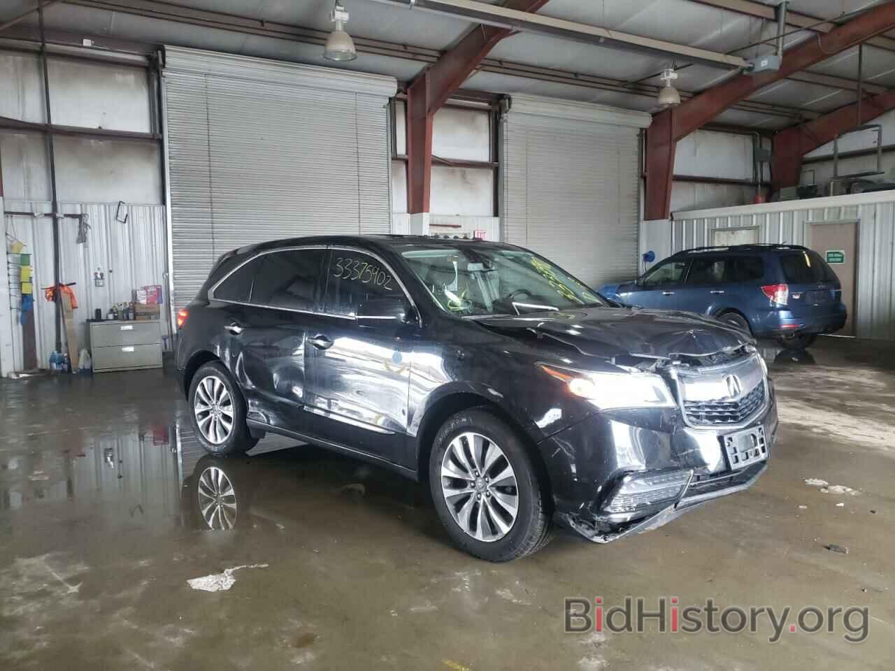 Фотография 5FRYD4H48EB041926 - ACURA MDX 2014