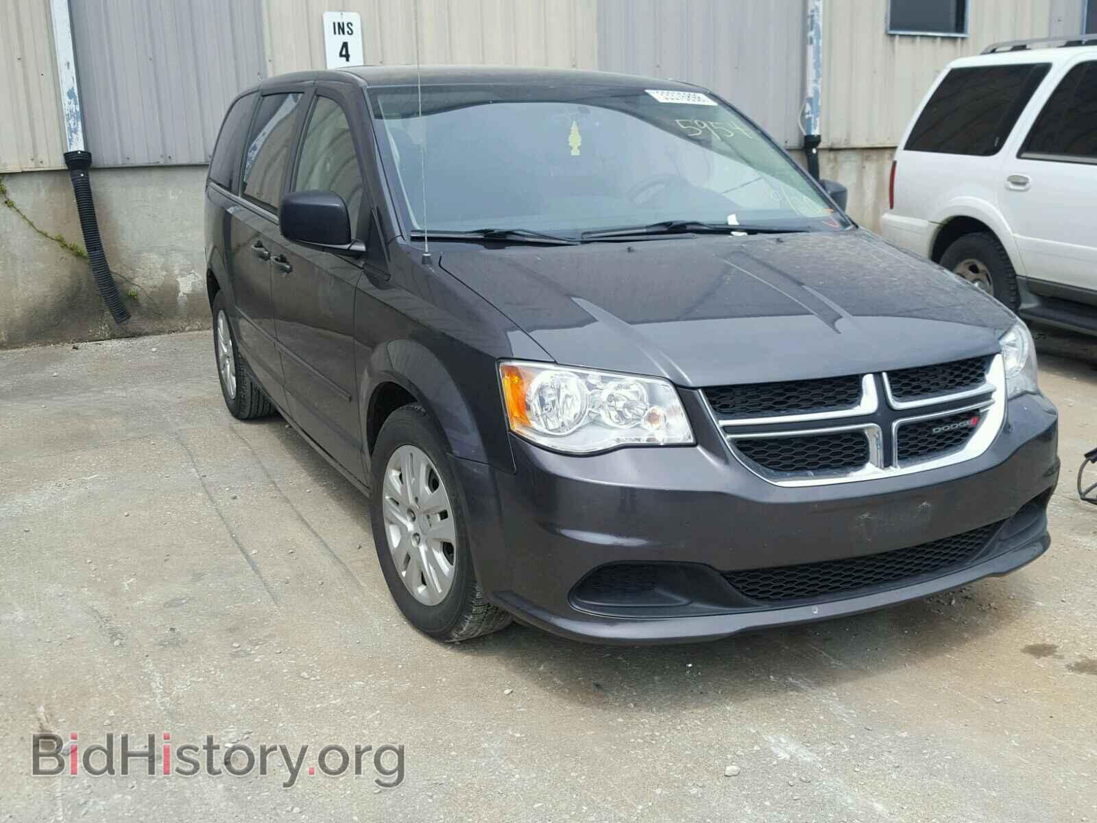 Фотография 2C4RDGBG2GR335954 - DODGE CARAVAN 2016