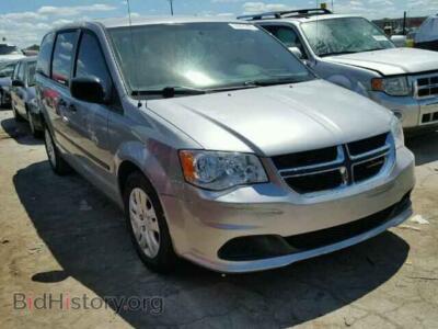 2014 Dodge CARAVAN Grand Cara, gray — VIN 2C4RDGBG5ER275746, Copart