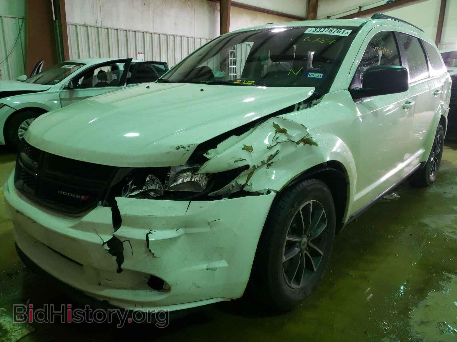 2018 DODGE JOURNEY - VIN: 3C4PDCAB0JT506727 - Фото 2