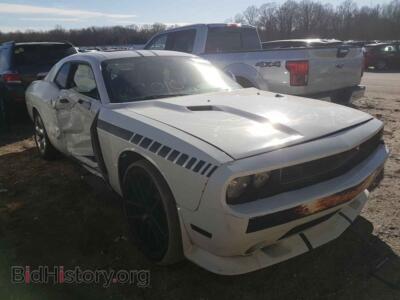 2013 Dodge CHALLENGER, white — VIN 2C3CDYAG3DH554179, Copart
