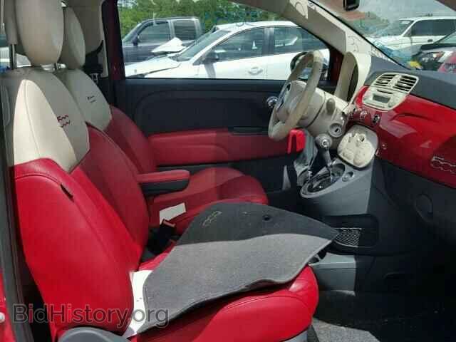 2012 FIAT 500 - VIN: 3C3CFFCR2CT366188 - Фото 5