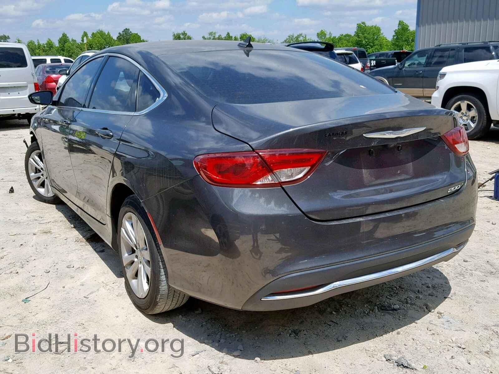2016 CHRYSLER 200 - VIN: 1C3CCCAB2GN130529 - Photo 3