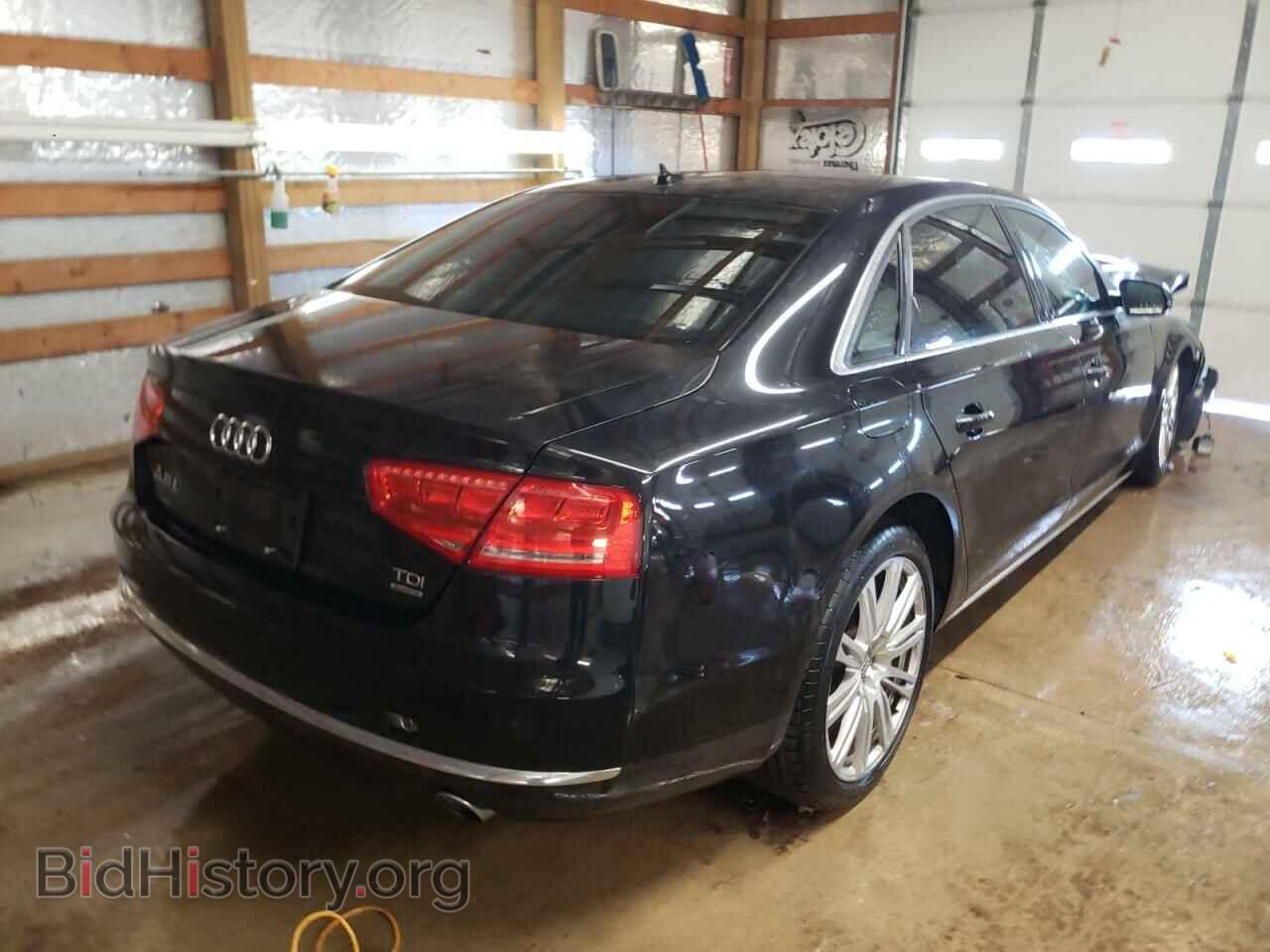 2014 AUDI A8 - VIN: WAURMAFD9EN001022 - Фото 4