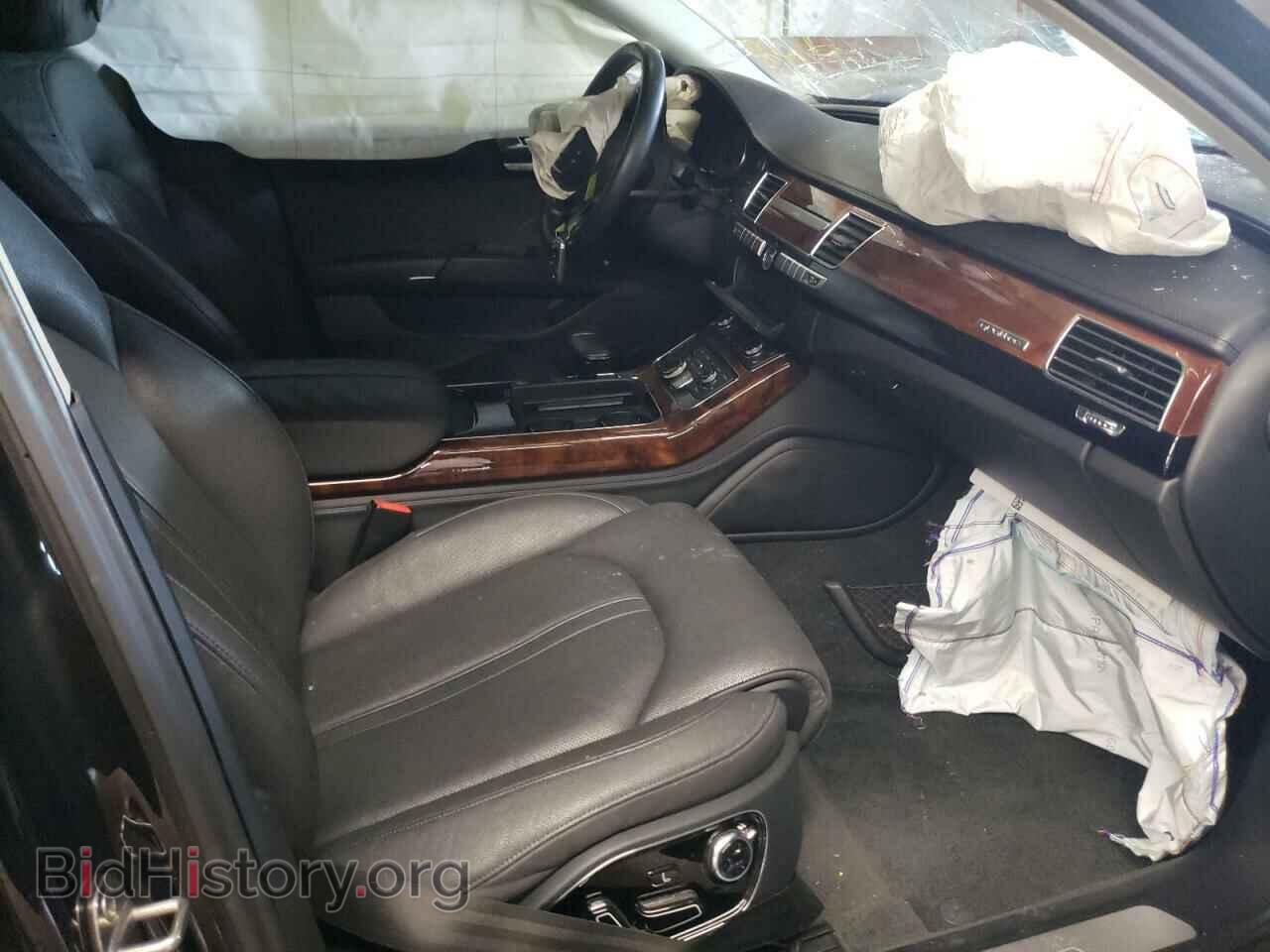 2014 AUDI A8 - VIN: WAURMAFD9EN001022 - Фото 5