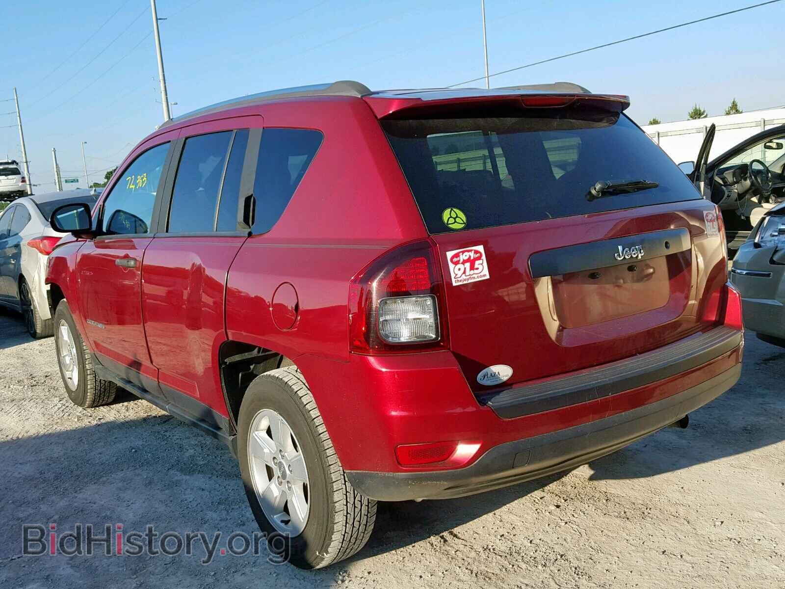 2014 JEEP COMPASS SP - VIN: 1C4NJCBAXED777876 - Фото 3