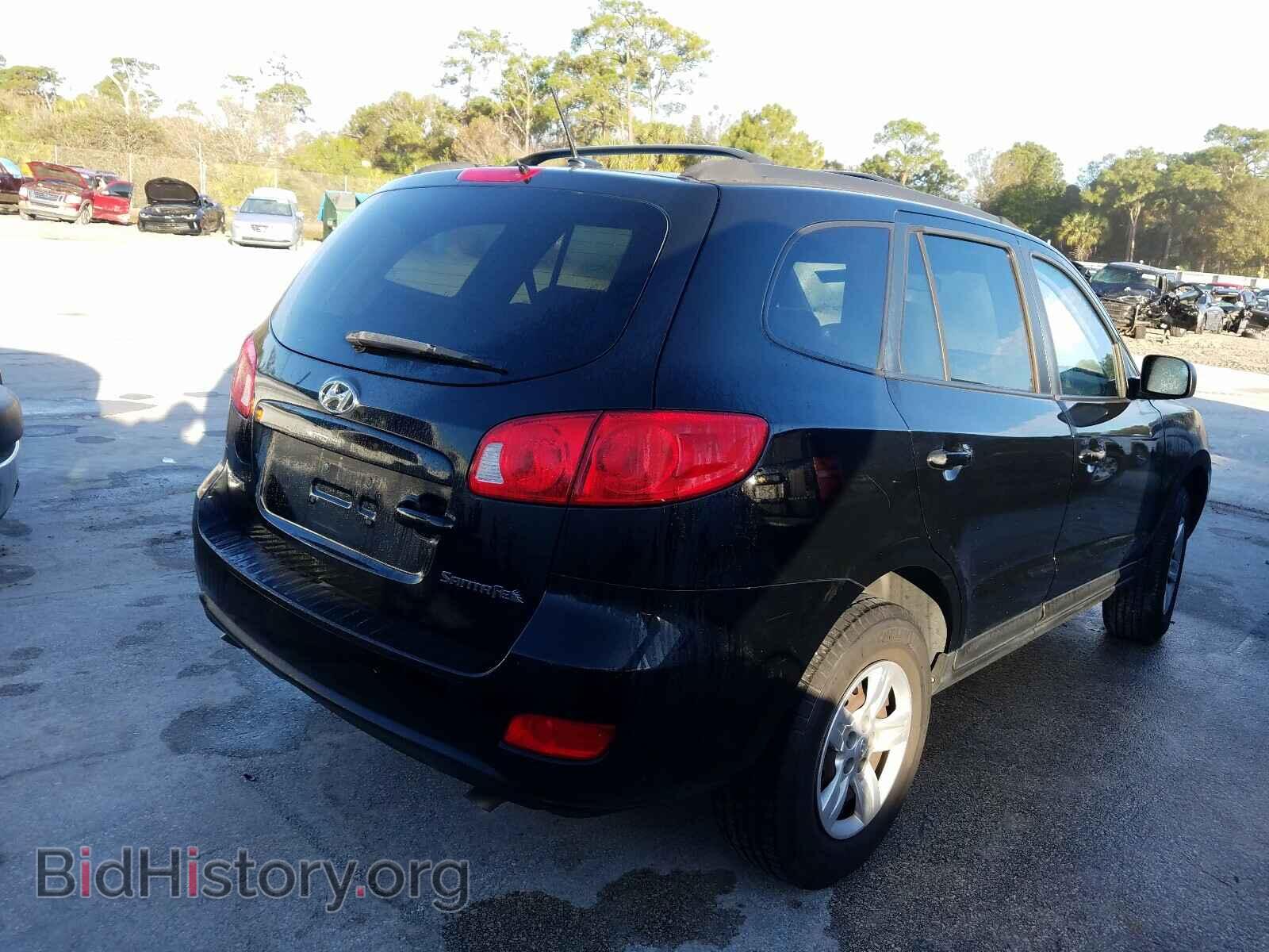 2009 HYUNDAI SANTA FE - VIN: 5NMSG13D09H294599 - Фото 4