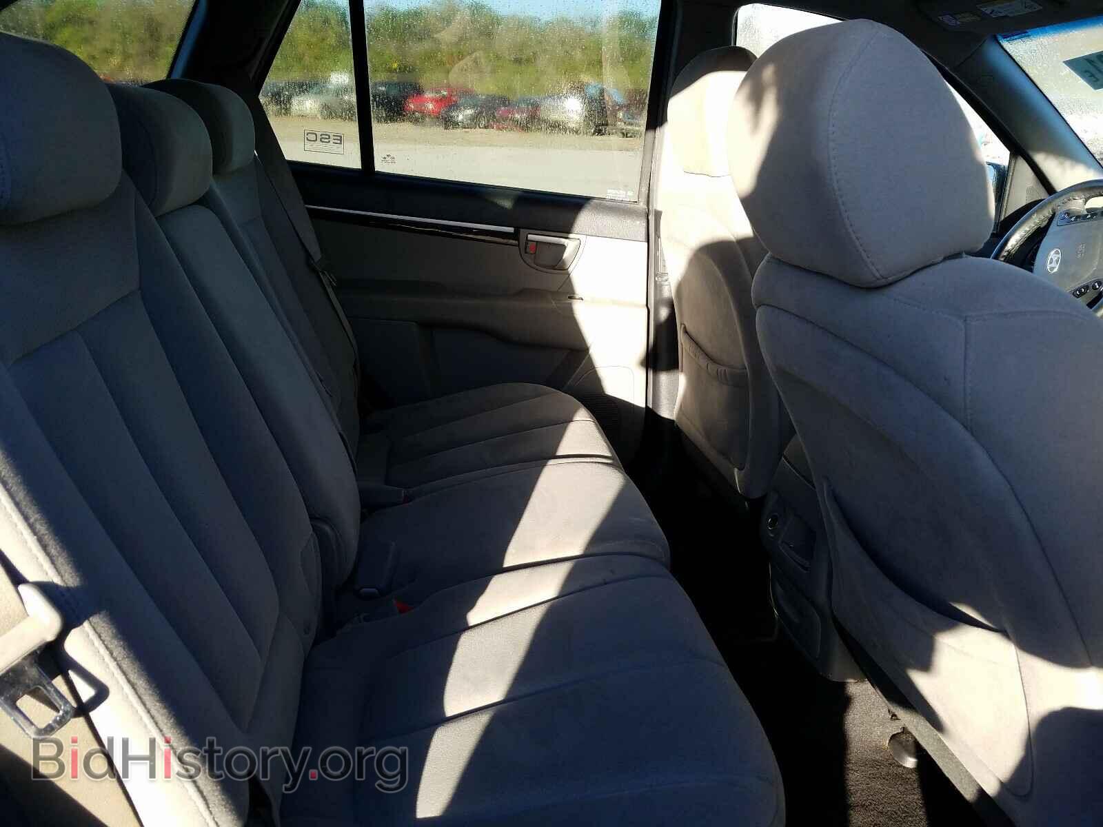2009 HYUNDAI SANTA FE - VIN: 5NMSG13D09H294599 - Фото 6