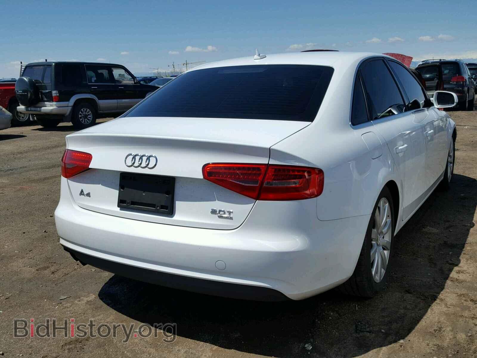 2013 AUDI A4 - VIN: WAUDFAFL8DN026326 - Фото 4