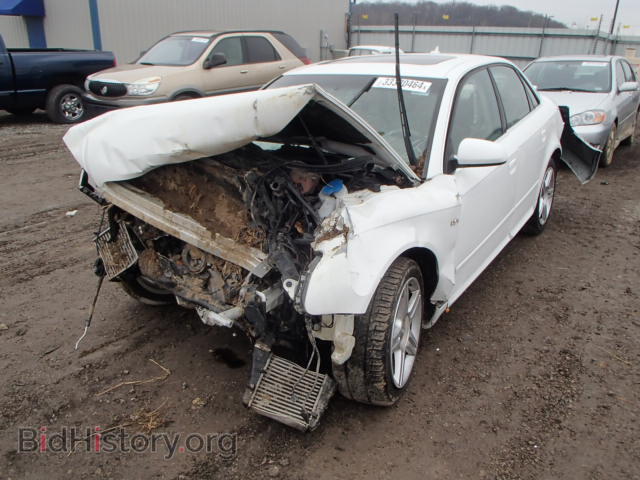 2008 AUDI A4 - VIN: WAUDF78E88A033372 - Фото 2